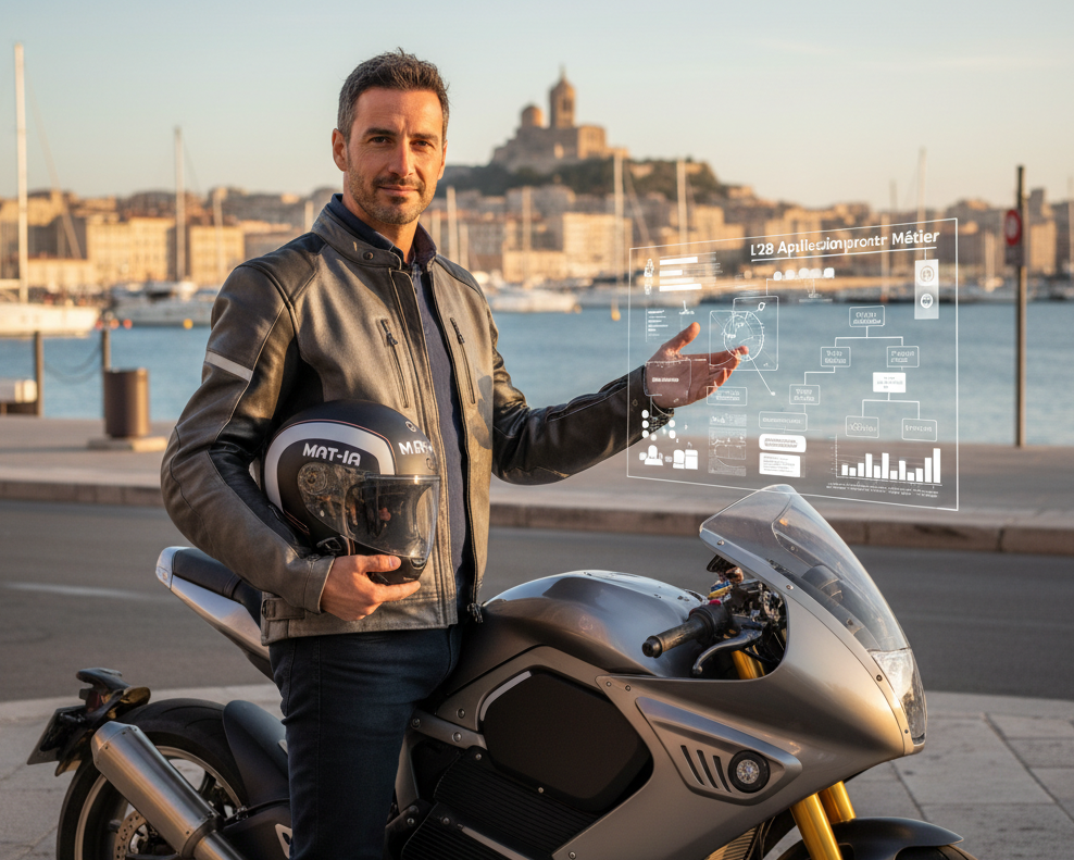 Mathieu accompagne les TPE PME dans la digitalisation des process avec la création d'application sur mesure.