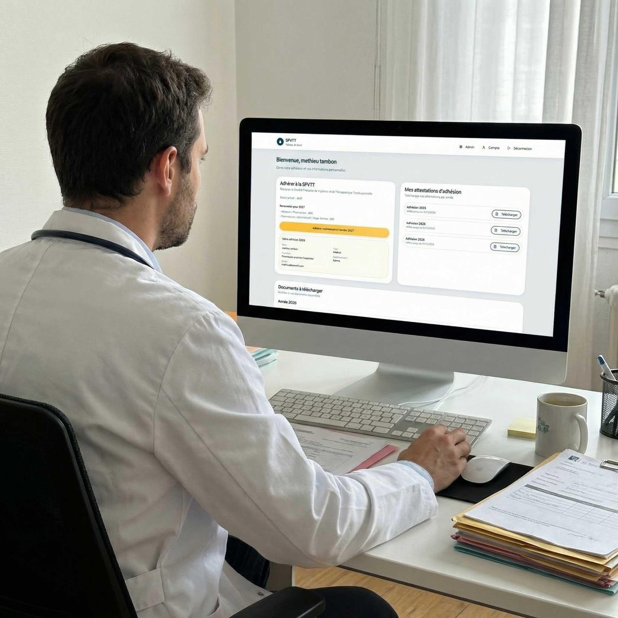 Plateforme d'adhésion